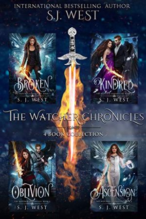 Muse פנטזיה - Fantasy The Watcher Chronicles Boxed Set: Books 1 - 4 (Paranormal Angel Romance)